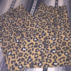 Super soft leopard pajama pants
